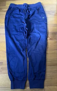 レディース 裏起毛 ジョガーパンツ US L ネイビー