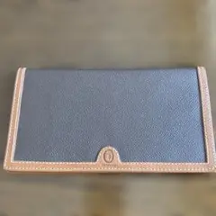 TRUSSARDI グレー レザー 長財布