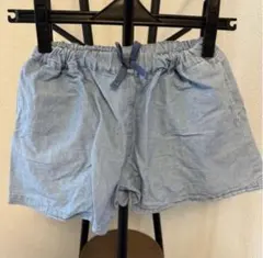 UNIQLOのライトブルー　ショートパンツ　デニム