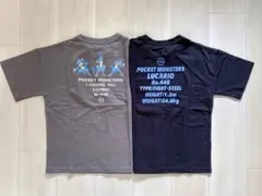 新品未使用　ポケットモンスター ルカリオ Tシャツ 2枚セット