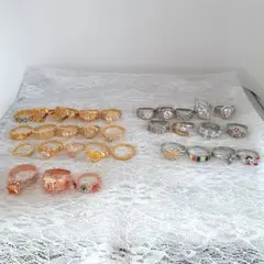 ✨美品✨ファッションリング✨31個まとめ売り！！MJU86