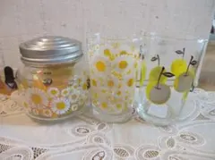 ガラス容器とグラスセットB