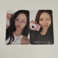 LE SSERAFIM D’ICON POP-UP ユンジン トレカ 2種セット