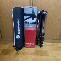Manfrotto 055 アルミ 3ウェイ雲台 ノースフェイスケース付き - メルカリ