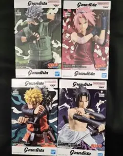 Grandista フィギュアセット ナルト サスケ サクラ カカシ