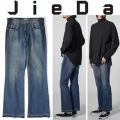【美品】JieDa　ユーズド フレア デニム パンツ【１】