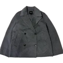Theory ウールカシミヤ ダブルフェイス ピーコート リバーコート 定価