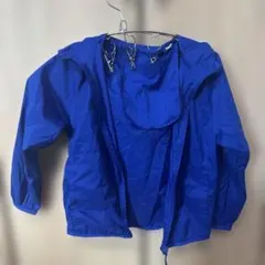 UNIQLO フード付きパーカー 120サイズ 青