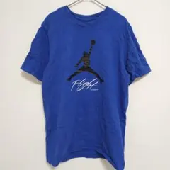 ジョーダン 【M】 ジャンプマン ビッグプリント 半袖Tシャツ 青 綿 NIKEのサムネイル