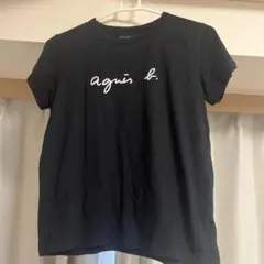 agnes b. ロゴTシャツ