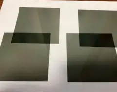 偏光板　4枚