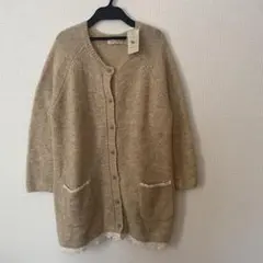 値下げしました！ Samansa Mos2 ベージュカーディガン 長袖