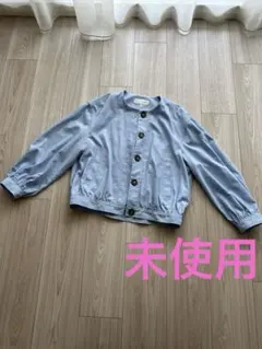 週末お値下げ未使用ZARAノーカラージャケットM