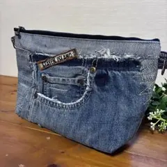 デニムリメイク♥バック♥サコッシュ♥ポーチ♥