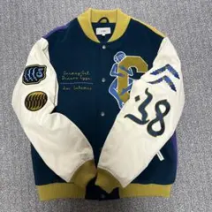 【格安！！！】GRMY スタジャン 刺繍 ワッペン ストリート ジャケット