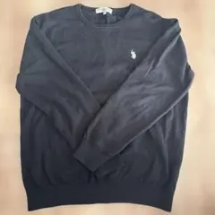 ニット　黒　U.S.POLO ASSN.