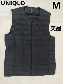 ユニクロ　UNIQLO ULTRA LIGHT DOWN ダウンベスト M　黒
