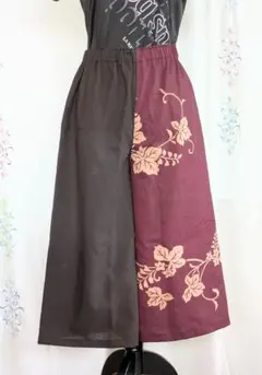 감물염색 후로시키 리메이크 하프 팬츠