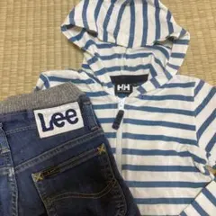 ヘリーハンセンのパーカー＆リーのジーパン