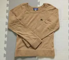 値下げBURBERRY BLUE REBEL ウールカシミヤ混ニット