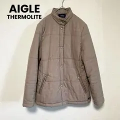 qq168 AIGLEエーグル/サーモライト中綿ジャケット/アウター/毛100%