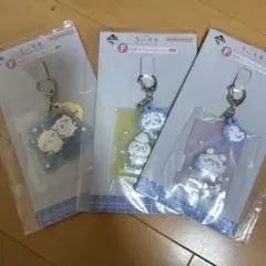 ちいかわ 一番くじ　ラバーチャーム 3個セット