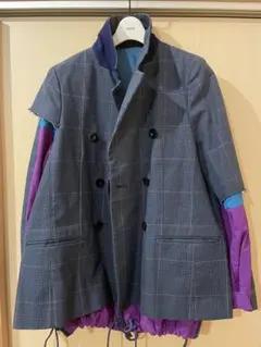 sacai サカイ　19-04248 ジャケット　pコートのサムネイル