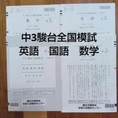 2025年最新】中3駿台全国模試の人気アイテム - メルカリ