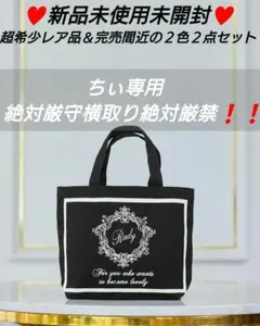専用絶対厳守♥希少~Radyちゃんminiトート新品未使用未開封２色２点セット