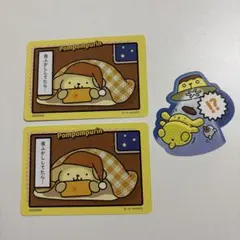 サンリオ コミックをたのしむ ポムポムプリン カード シール セット