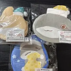 フクヤ　キャラ福くじ　おでかけ子ザメ　C賞　3点セット