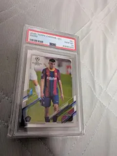 20-21 Topps Chrome UCL 佩德里 PSA10 巴塞隆納