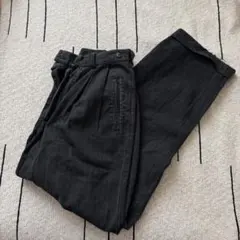 vintage デニムパンツ　ブラックデニム　used 古着