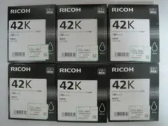 未使用 リコー GC42K 6個セット GC42KH×3個とほぼ同等 期限内 未使用 リコー GC42K 6個セット GC42KH×3個とほぼ同等 期限内 - メルカリ