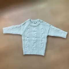 breeze 90 ケーブルニット　アイボリー