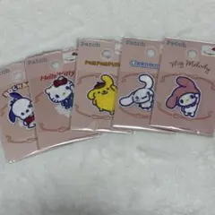 サンリオ シールワッペン ５種類