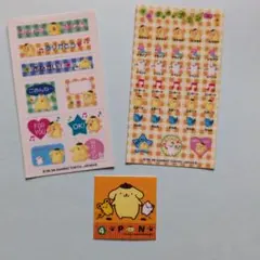 ポムポムプリンキャラクターシールセット