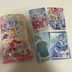 映画 キミとアイドルプリキュア キラキラカードグミ4枚セット