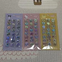 おはじきふうシール　サンリオ