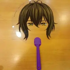 キングオブプリズムうちわ　劇場版　入場特典