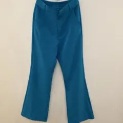 PAGE BOY　レディースブルー スラックスパンツ