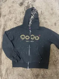 9090 girl 90 Logo Glitter Zip Hoodie - メルカリ