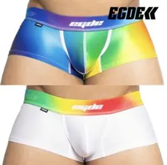 【完売品】EGDE≪ ショートボクサー Rainbow