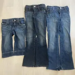 Something デニム ジーンズ　140cm  3本セット