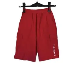 新品未使用タグ付 JERZEES ジャージーズ カーゴ ハーフパンツ レッド Mのサムネイル