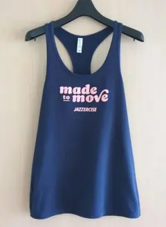 JAZZERCISE 　ジャザサイズ　タンクトップ ネイビー　Мサイズ　未使用品