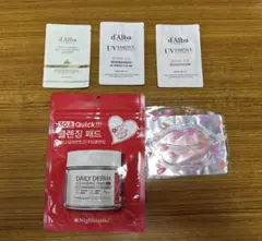 d'Alba UV & Cleansing Pads 4点セット