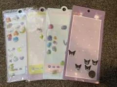 キャラクターシールセット ぷくぷくシール　サンリオ　クロミ