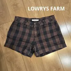 LOWRYS FARM　ショートパンツ　M レディース　綿100％