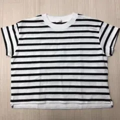 美品 ローリーズファーム ボーダー Tシャツ キッズ ジュニア 110 120